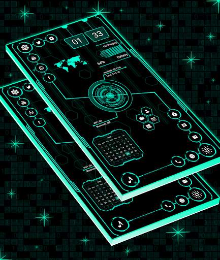 Visionary Launcher Pro - App lock,Hide app,Hi-tech screenshot 9
