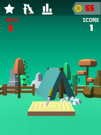 Knife 3D Game Challenge screenshot 6