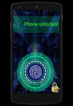 Fingerprint app Lock Simulator screenshot 3