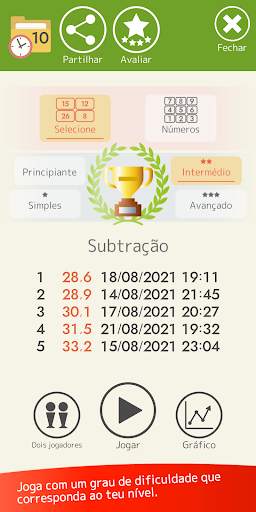 Cálculo mental (Matemática) screenshot 5
