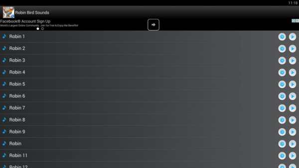 Robin Bird Sounds Ringtones screenshot 5
