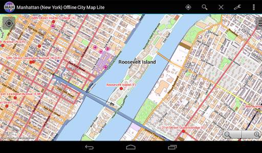 Manhattan City Map Lite screenshot 14