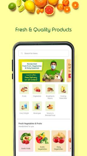 pickily - Grocery Delivery screenshot 1