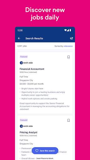 Jobstreet: Singapore Jobs Fast screenshot 4