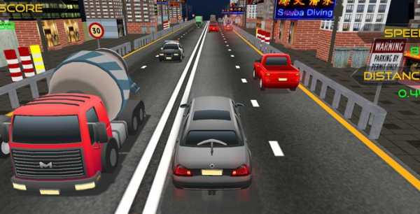 Rush Traffic Drive : Car Simulator screenshot 1