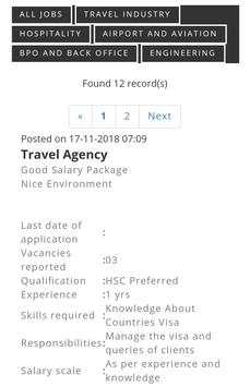 Aliza Destinations - Job Placement App screenshot 4