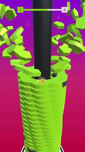 Stack Crash Drop Fall Ball screenshot 8