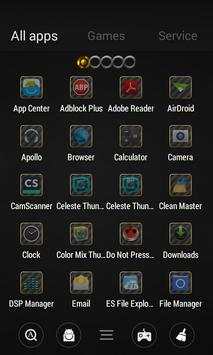 Carbon GO Launcher Theme screenshot 6