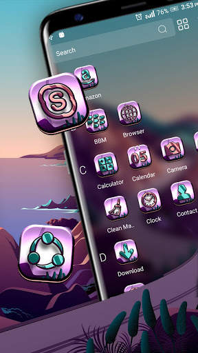 Seashore Road Theme Launcher screenshot 3
