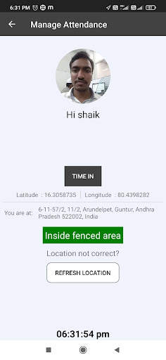Mulugu Velugu Attendance screenshot 4