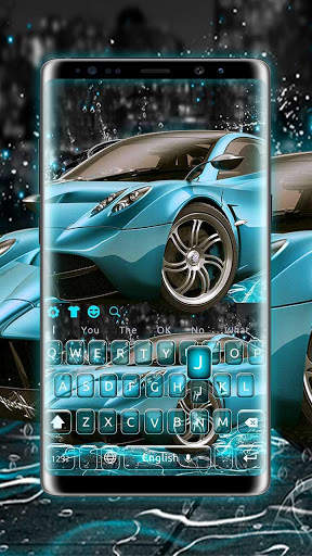 Water Stealth Sci-fi Sports Car Keyboard 1 تصوير الشاشة