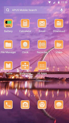 Prosperous-APUS Launcher theme screenshot 2