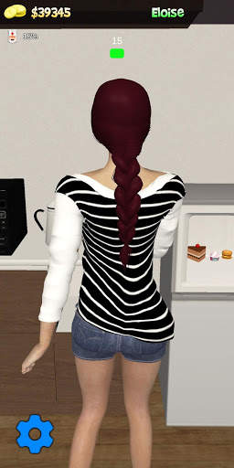 My Virtual Girl at home Pocket Girlfriend Shara 3D screenshot 6