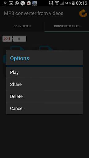 MP3 converter from videos screenshot 6