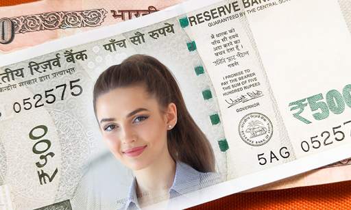 Indian Currency Photo Frames screenshot 1