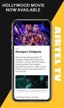 Free Airtel TV HD - Digital TV HD Channels Guide screenshot 4