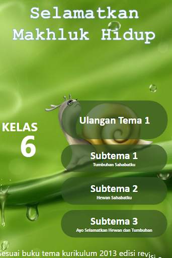 Latihan Soal SD Kelas 6 Tema 1 screenshot 1