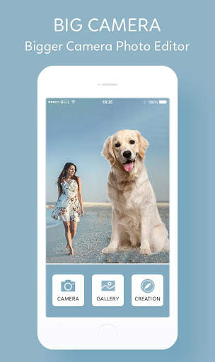 Big Camera - Photo Cut Paste screenshot 1