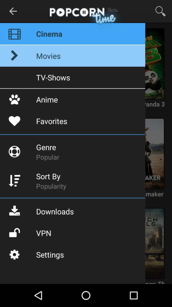 Popcorn time screenshot 4