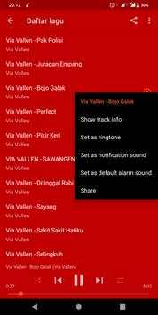 Via Valle Full Lagu Offline 3 تصوير الشاشة