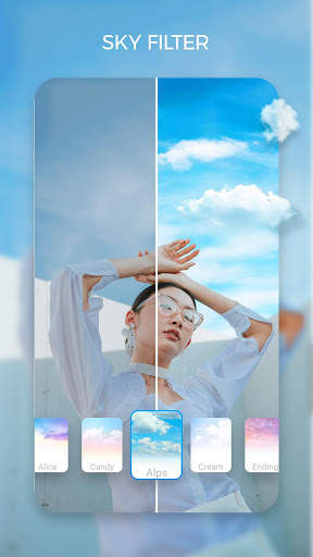 Blue Sky Filter - Everfilter Camera & Photo Filter screenshot 1
