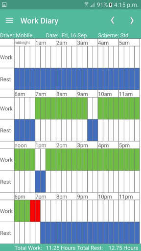 Work Diary Mate screenshot 2