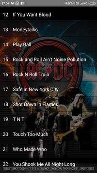 AC/DC ~ The Best Video Music MP3 Offline 12 تصوير الشاشة