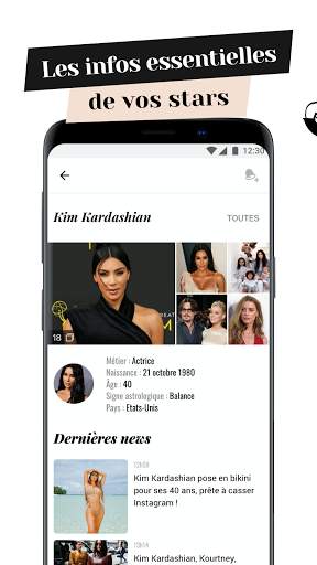 PurePeople: news people screenshot 4