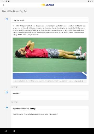 US Open Tennis Championships screenshot 5