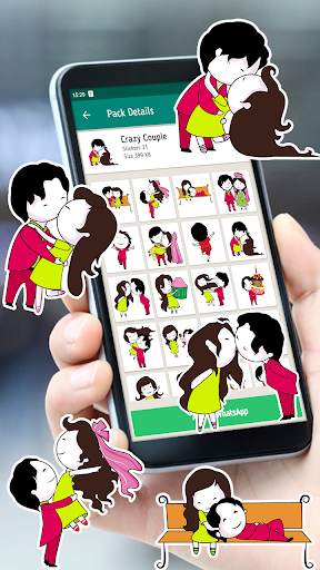 Love stickers for whatsapp - valentine day 💕 screenshot 1