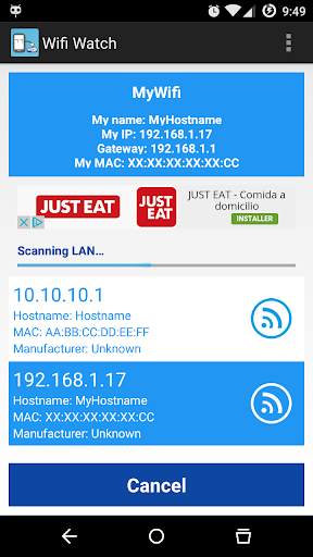 Wifi Watch screenshot 2