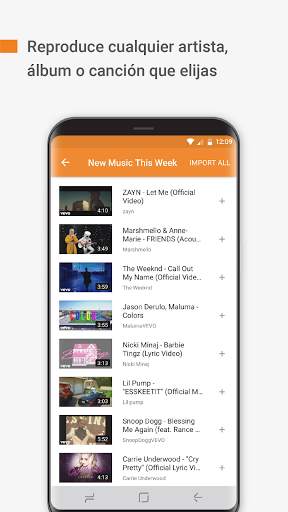 Player de música para YouTube screenshot 4