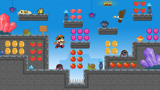 Nob's World - Super Run Game screenshot 5