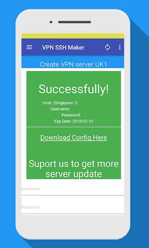 VPN SSH Maker screenshot 6