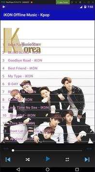 iKON Offline Music -Kpop screenshot 2