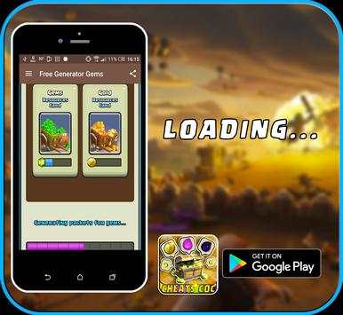 Gems 4 Clash of Clans ☠️ Prank screenshot 7