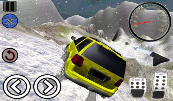 4x4 Winter Off-Road Driving 3D screenshot 1