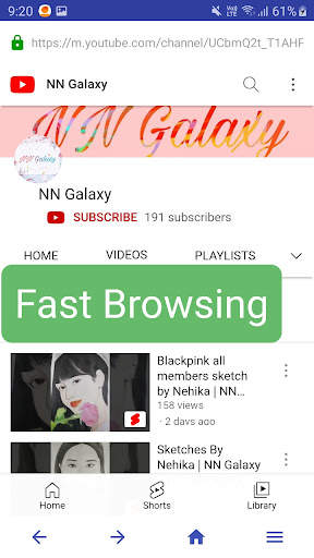 Cybill Browser-Fast And Secure screenshot 3