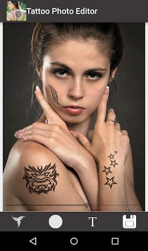 Tattoo Photo Editor screenshot 1