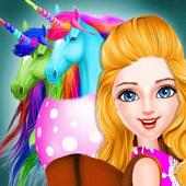 Unicorn Princess Surprise Egg Salon logo