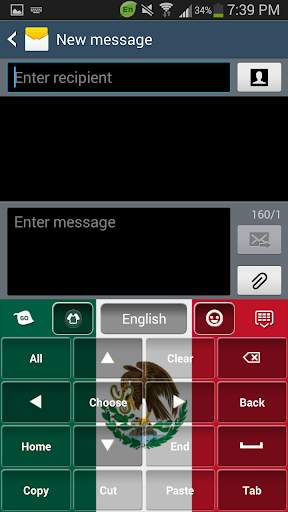 Mexico Keyboard Pro screenshot 3