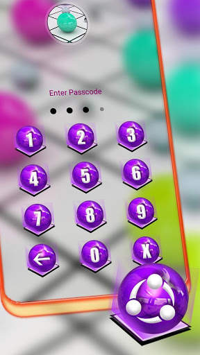 3D Color Balls Launcher Theme screenshot 4