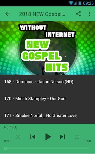 New Gospel Hits Music Offline screenshot 5