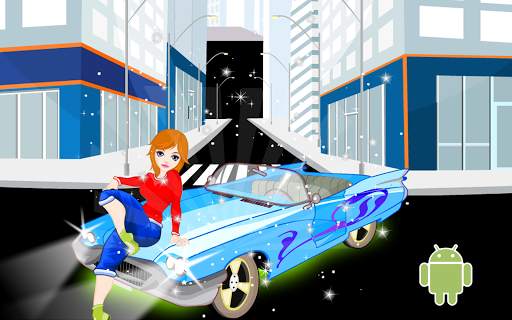 Girls Game-Decorating Car स्क्रीनशॉट 9