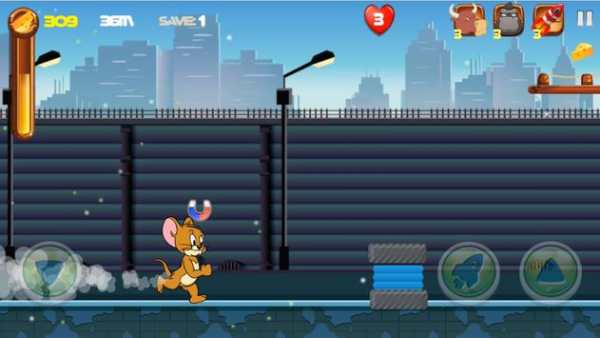 Adventure Tom and Jerry Run: Escape from Alien screenshot 1