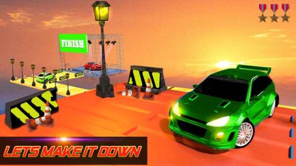 Impossible Car Stunts Driving screenshot 3