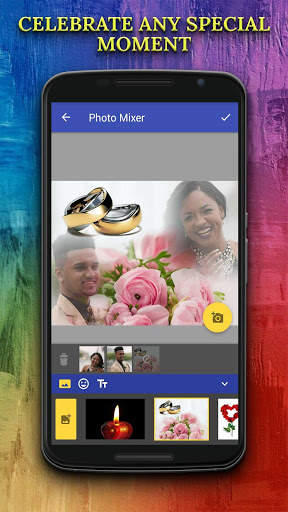 เครื่องปั่นภาพตัดต่อภาพและภาพตัดต่อ screenshot 5
