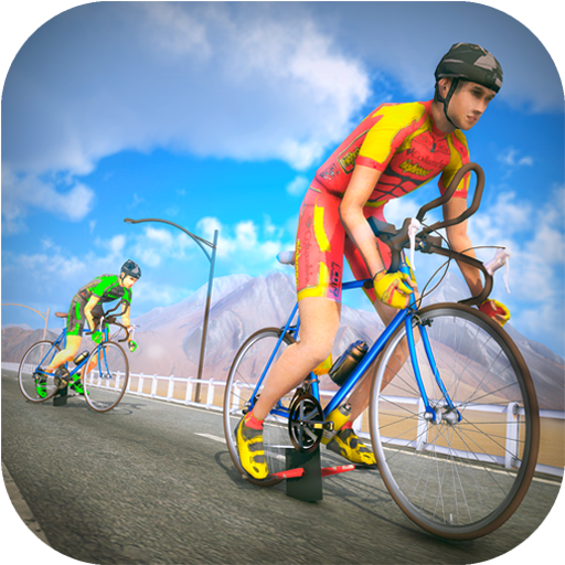 Reckless Racer: Bicycle Racing Games 2018 иконка