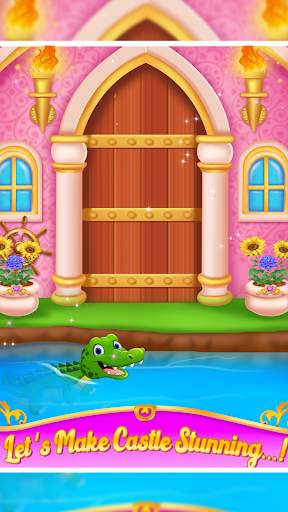 Princess house cleaning game screenshot 2