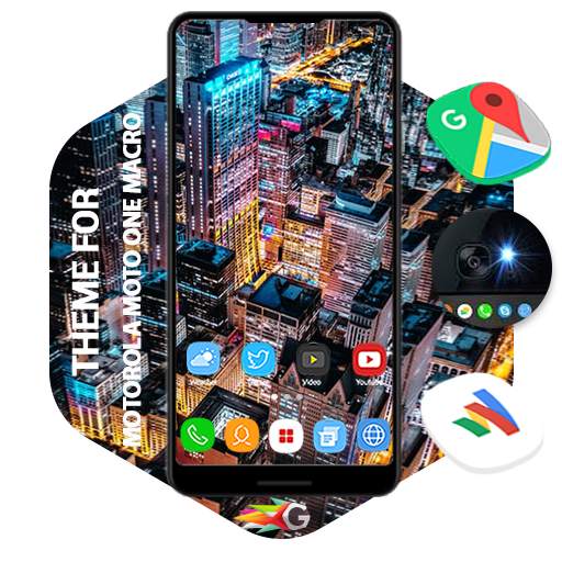 launcher Theme For Motorola Moto One Macro 1.0